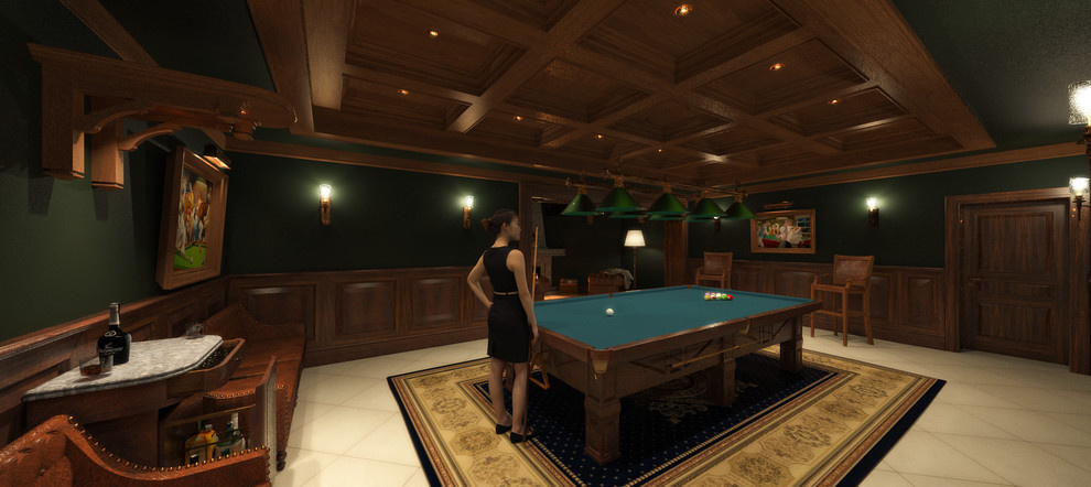 Развлекательный центр на цокольном этаже