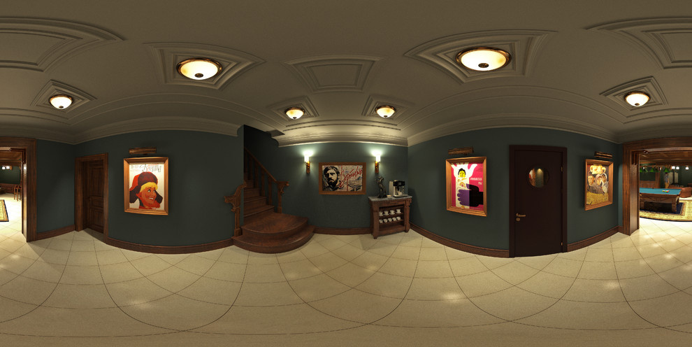 Обложка проекта: Развлекательный центр на цокольном этаже