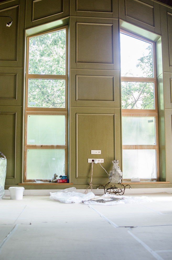 Дом с камином