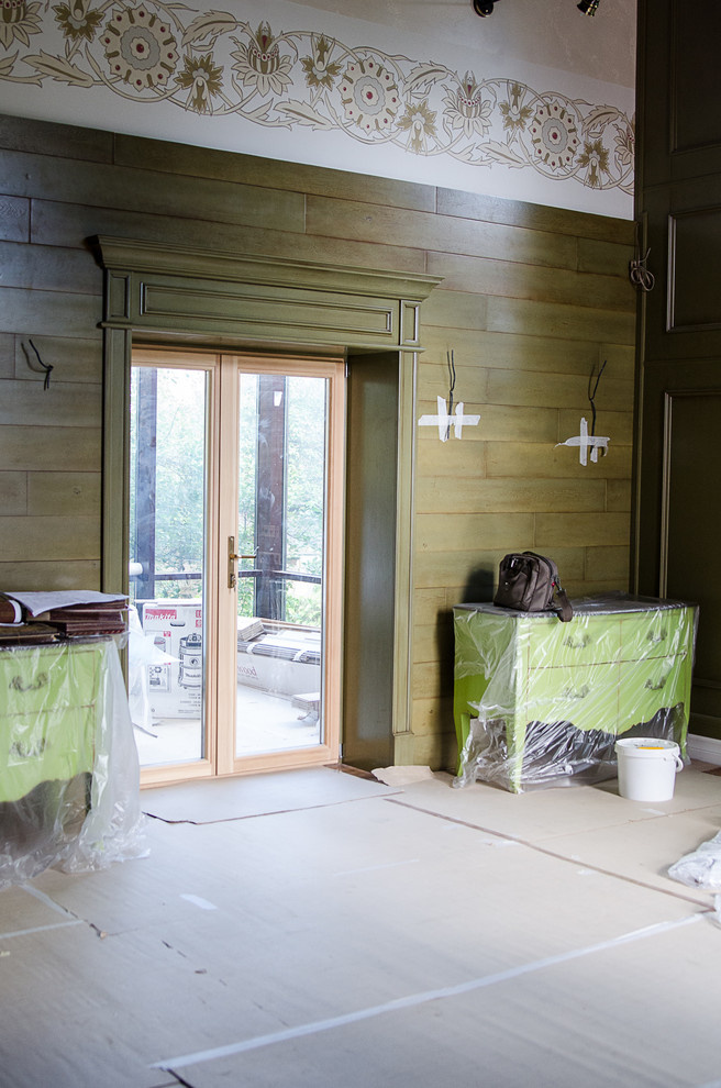 Дом с камином