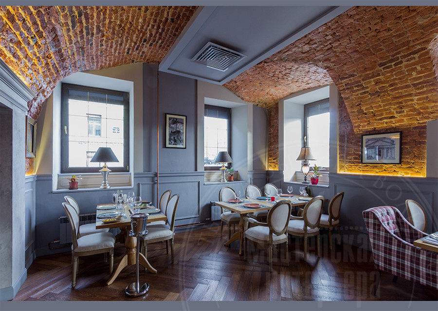 Porto Maltese интерьер ресторана на гороховой