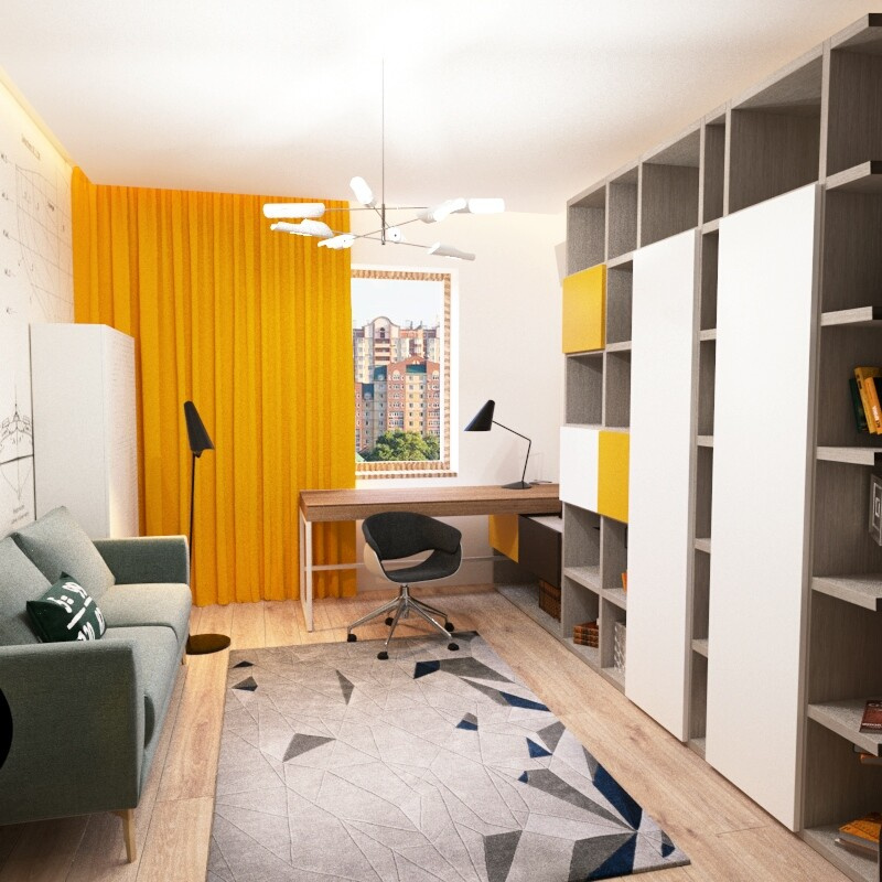 Обложка проекта: Квартира 120 кв м