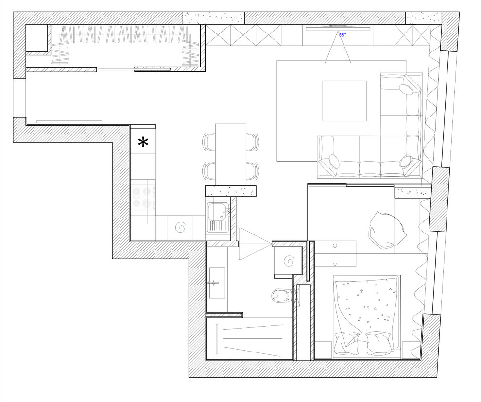 Квартира 60 кв м