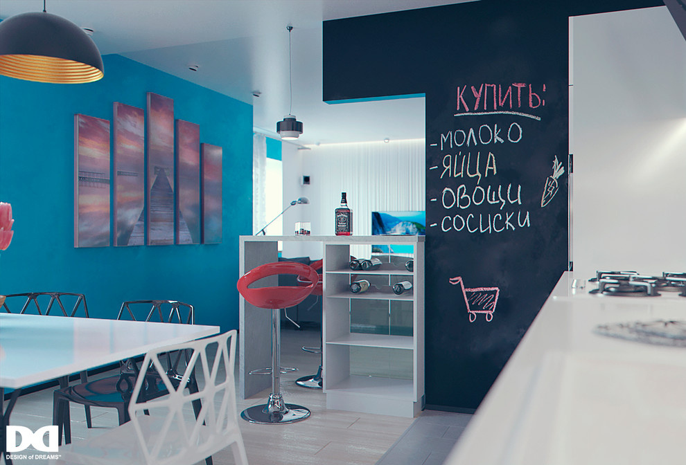 интерьер дома 180 м2