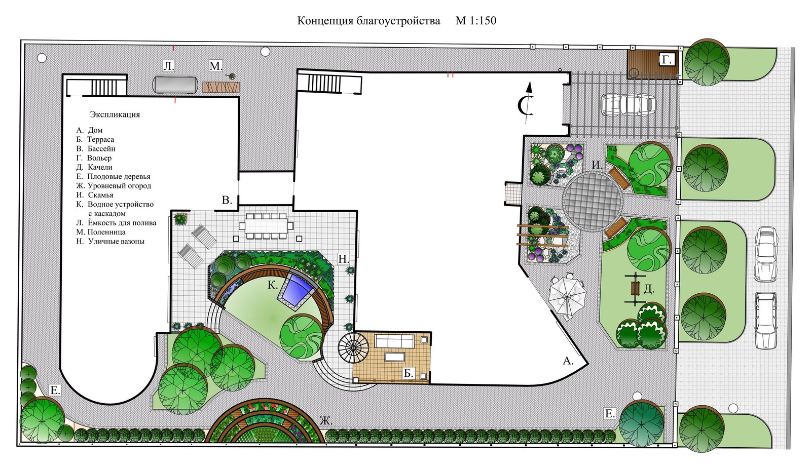 Миниатюрный сад