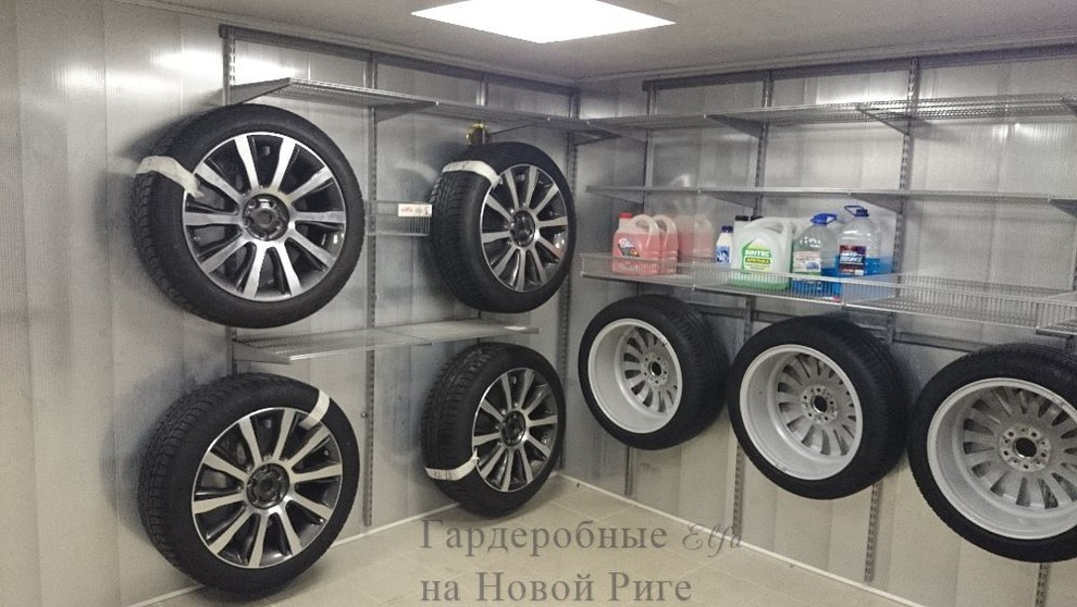 Система хранения Elfa для оборудования гаража