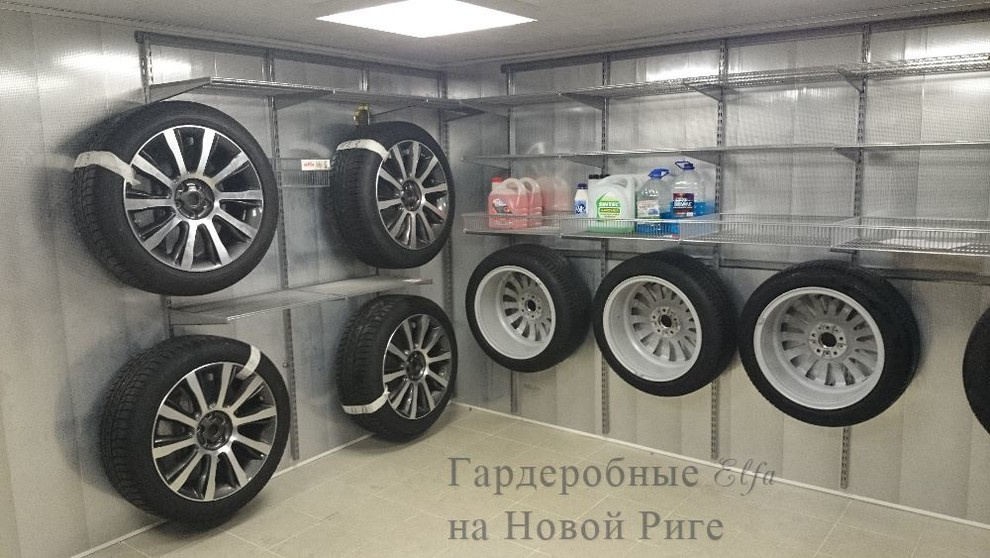 Система хранения Elfa для оборудования гаража
