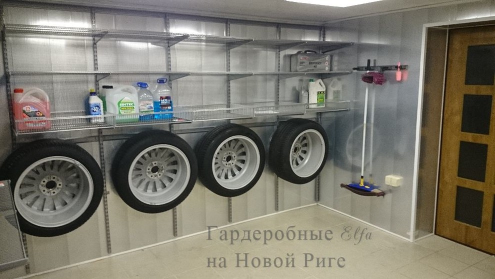 Система хранения Elfa для оборудования гаража