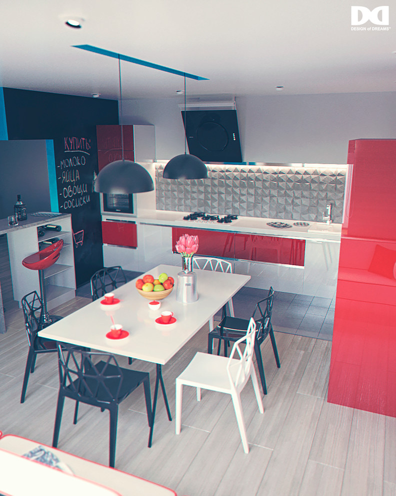 интерьер дома 180 м2