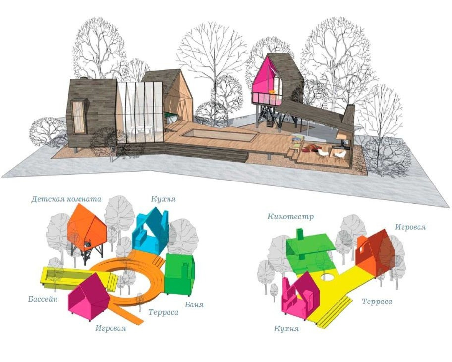 Обложка проекта: "A-модули". Авторские модульные решения