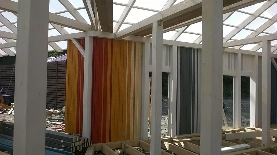 Кафе на реке Мзымта