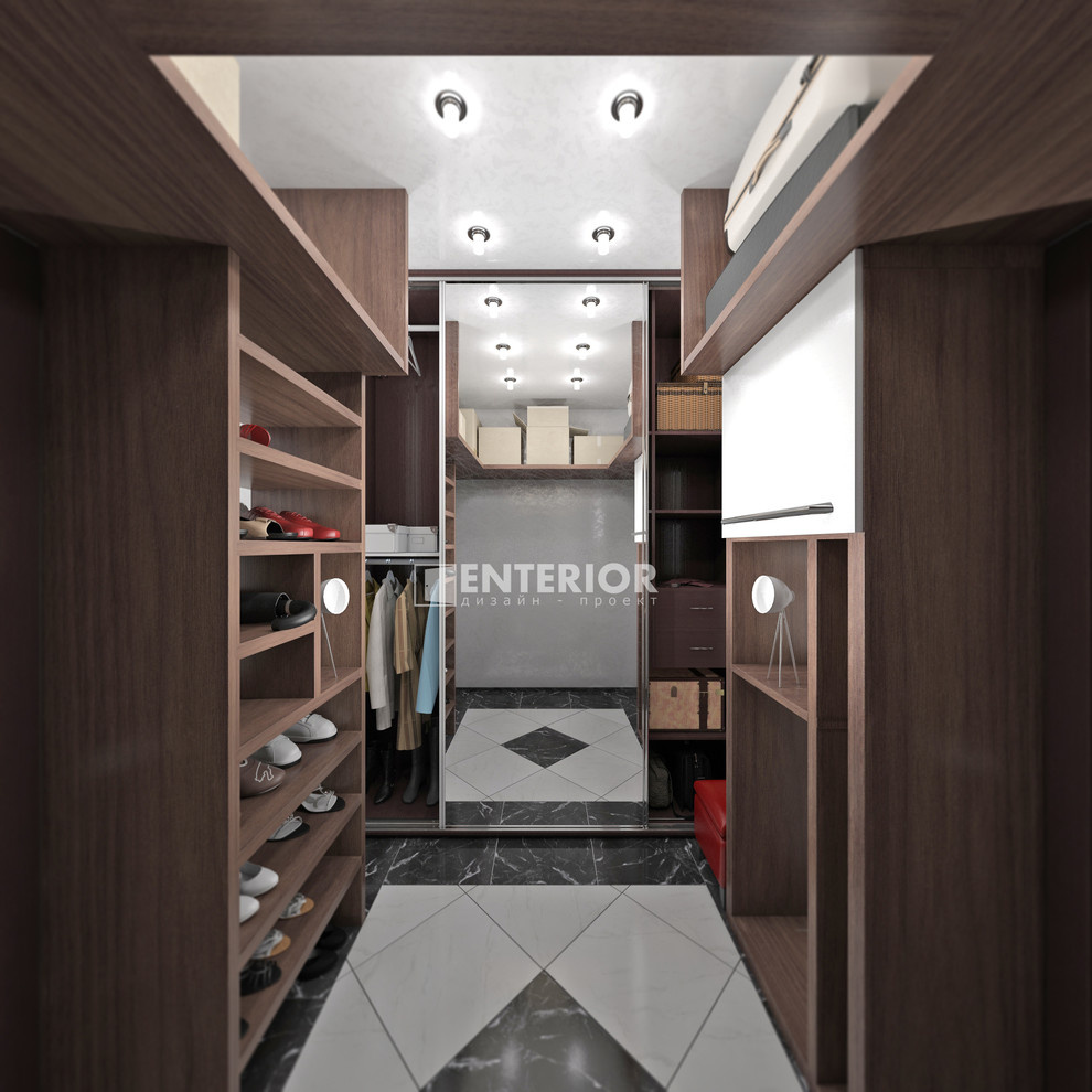 Гардеробная комната.