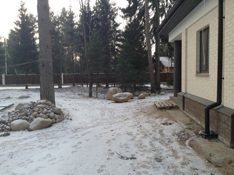 Вид участка до благоустройства