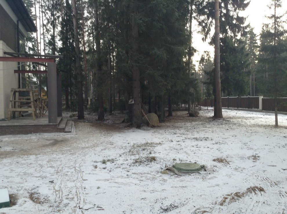 Вид участка до начала благоустройства