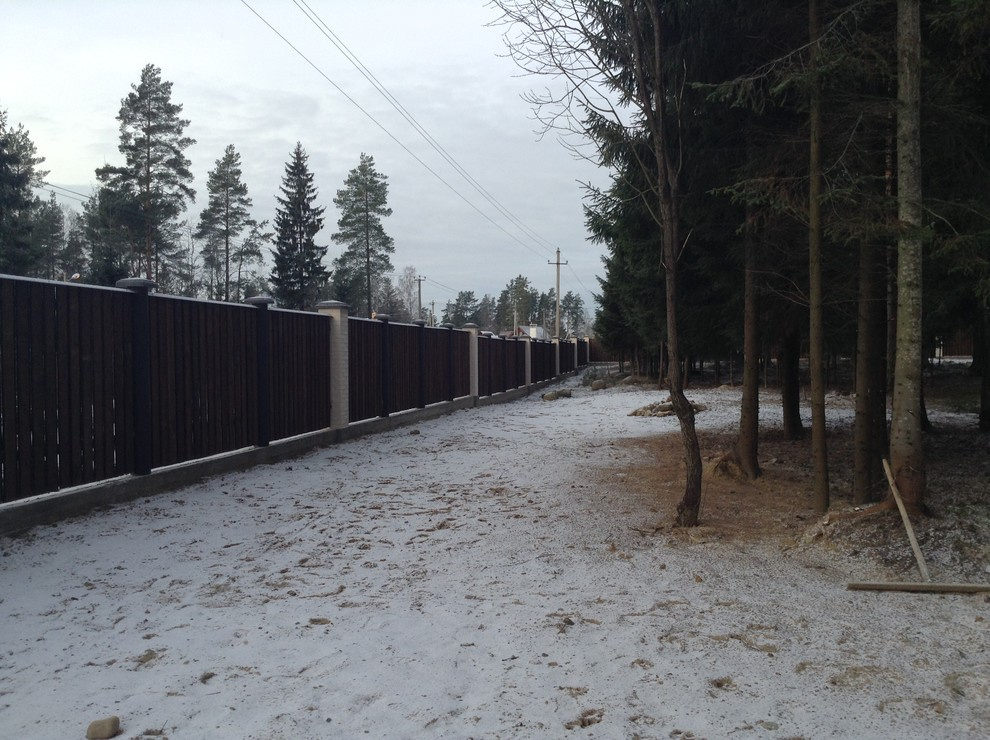 Вид участка до начала благоустройства