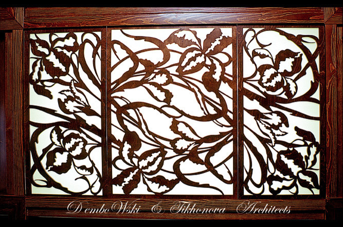 "Старая московская Квартира в стиле Arts@Krafts"