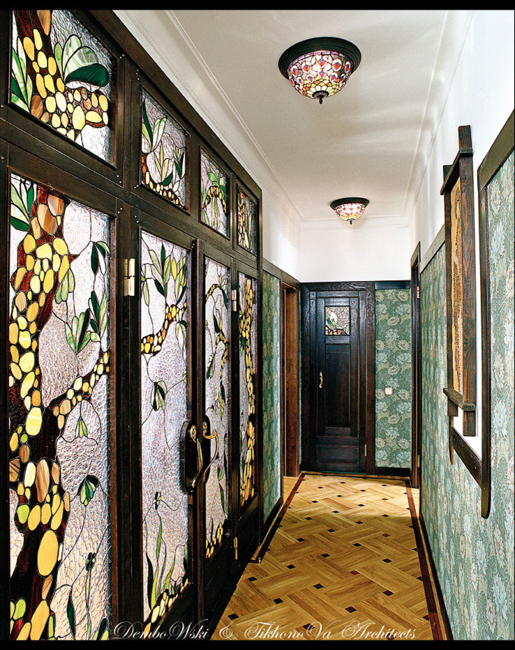 "Старая московская Квартира в стиле Arts & Crafts"