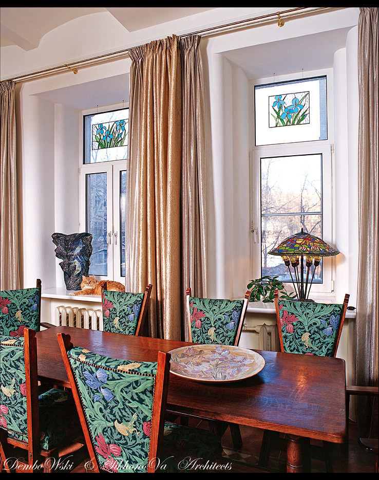 "Старая московская Квартира в стиле Arts@Krafts"