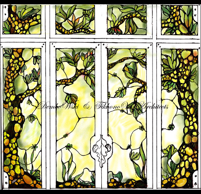 "Старая московская Квартира в стиле Arts & Crafts"