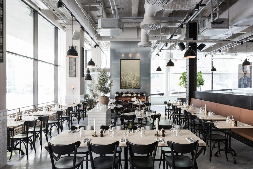 Usine Restaurant (Стокгольм, Швеция)  Дизайн: Richard Lindvall