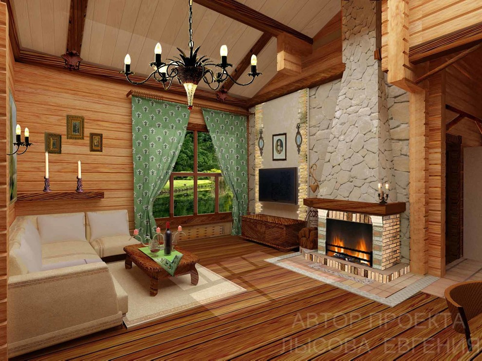 кантри, дом