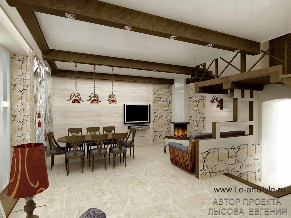 кантри, загородный дом