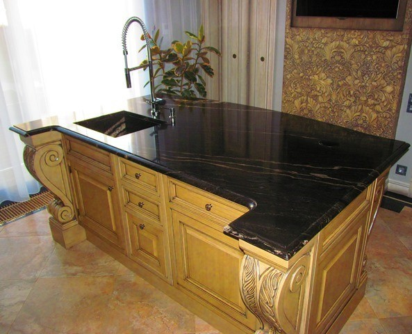 мрамор в интерьере