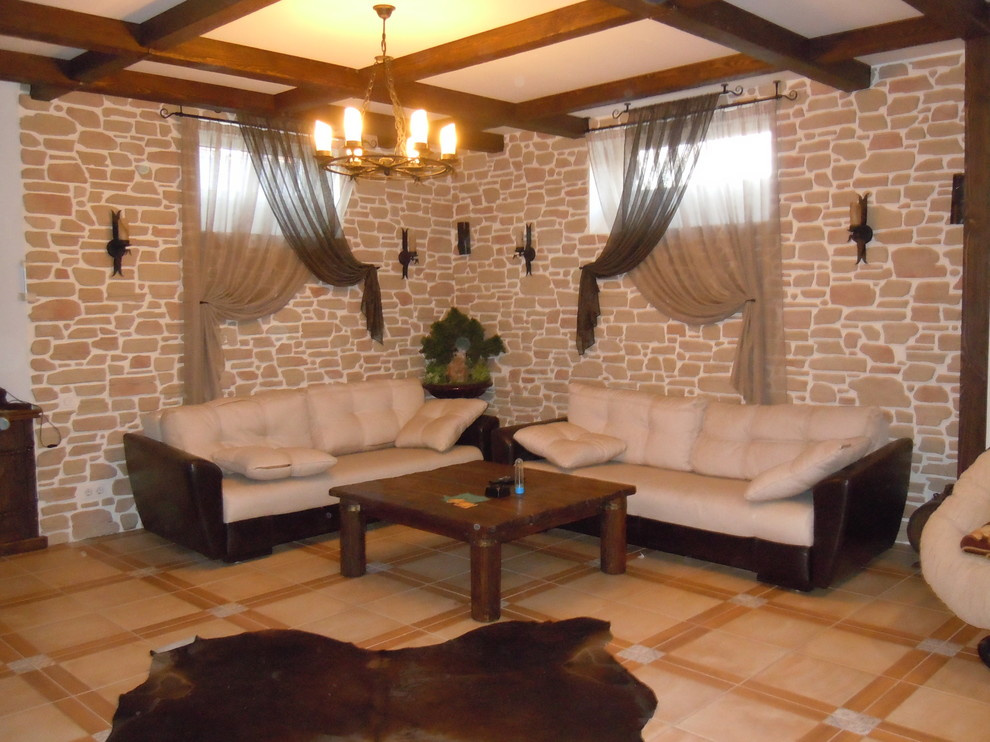 Бассейн в загородном доме