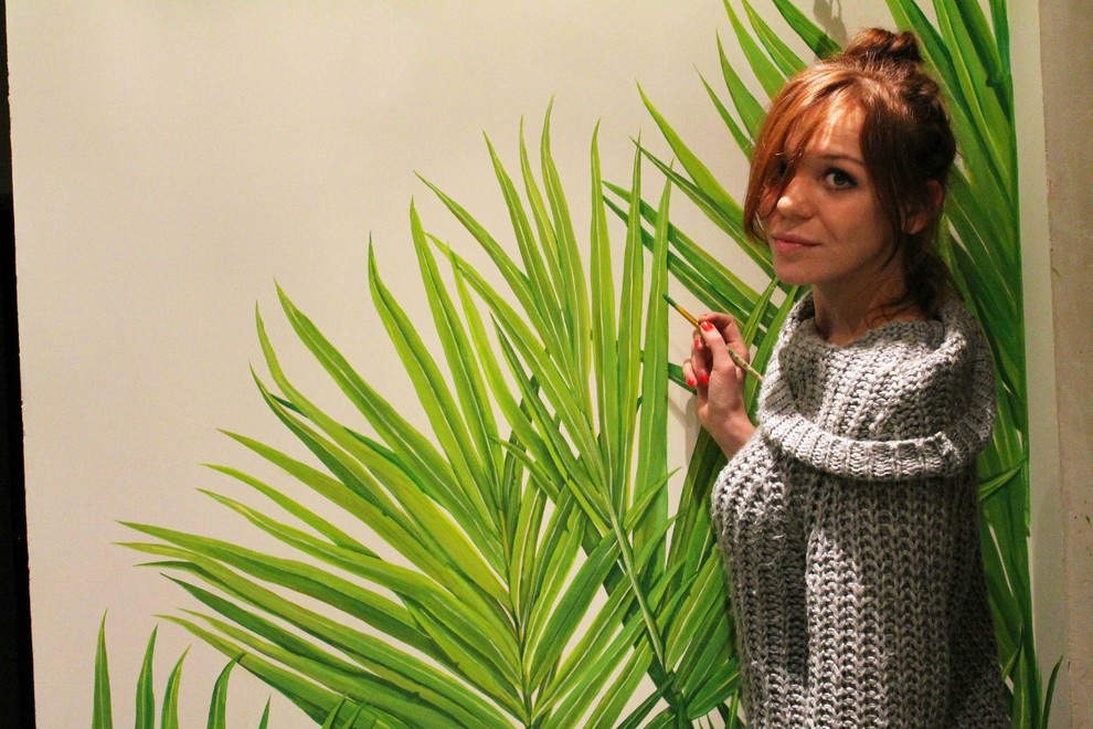 Роспись пальма