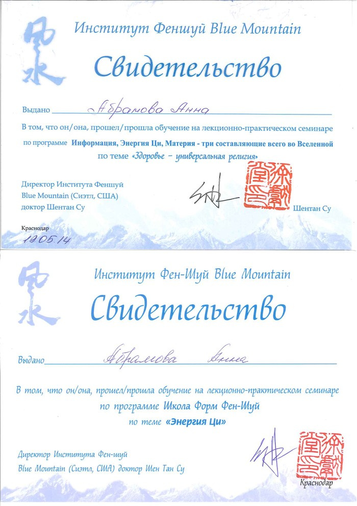 Мои достижения