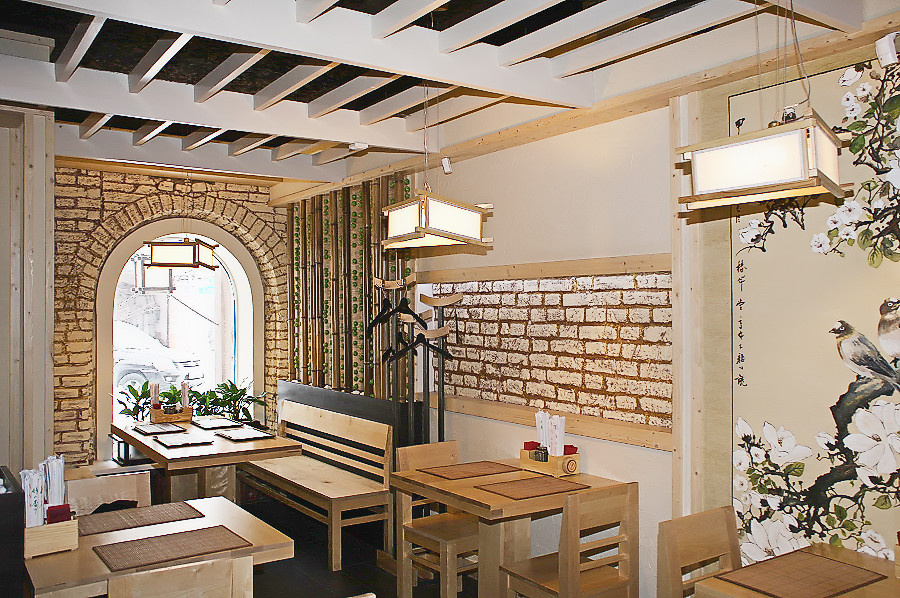 Интерьер суши-бара "Хацу-мо", Ульяновск