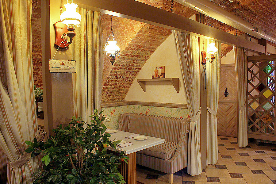 Обложка проекта: Интерьер траттории "Papa Giovanni", Ульяновск