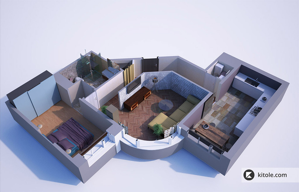 Моделирование планов в 3D