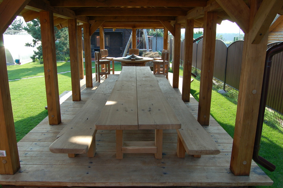 беседка стол 2*300