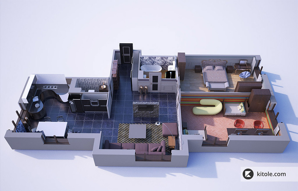 Моделирование планов в 3D