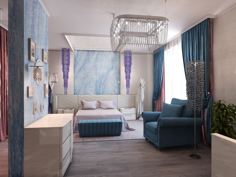 Обложка проекта: Дизайн спальни Балтийская Жемчужина.