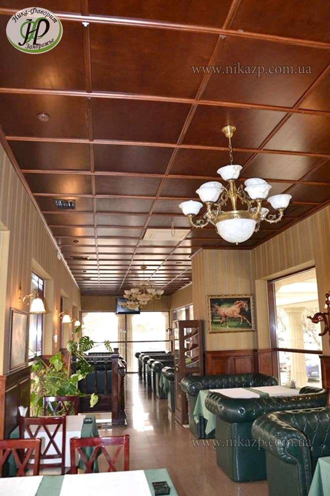 RESTAURANT INTERIOR, STAIRCASE, WOODEN INTERIOR. Лестница и интерьер ресторана "