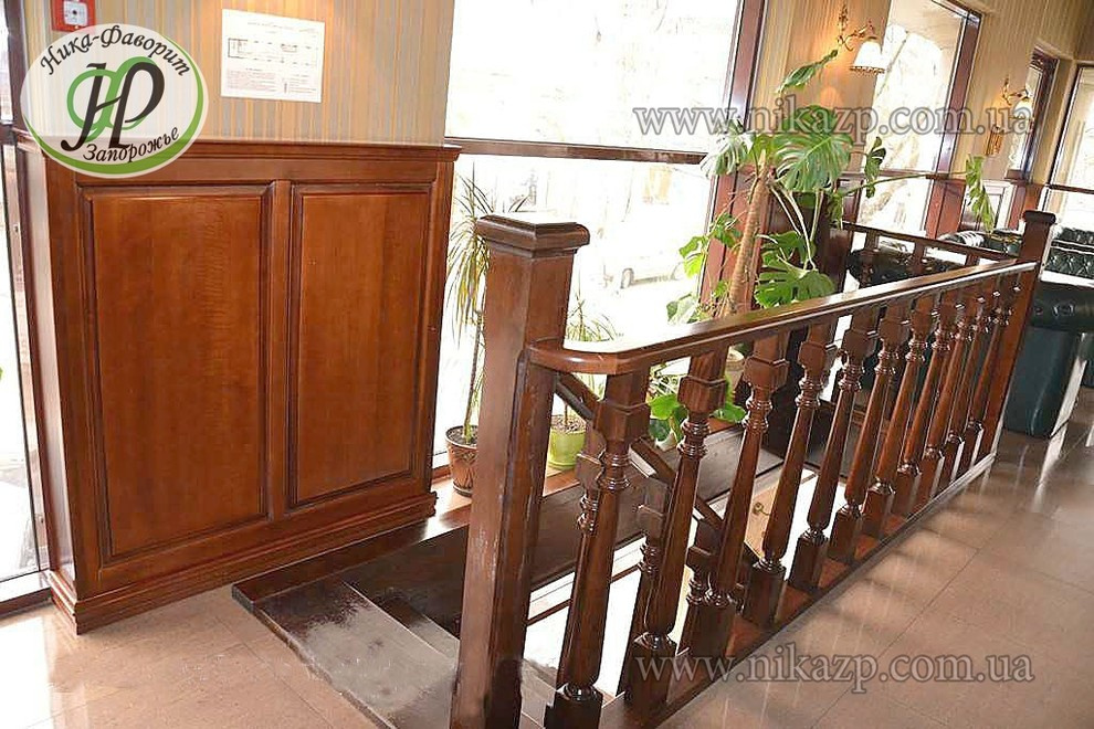 RESTAURANT INTERIOR, STAIRCASE, WOODEN INTERIOR. Лестница и интерьер ресторана "