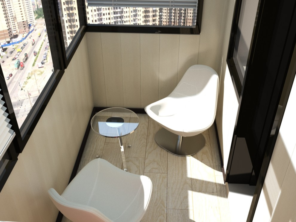 Дизайн-проект двухкомнатной квартиры в новостройке