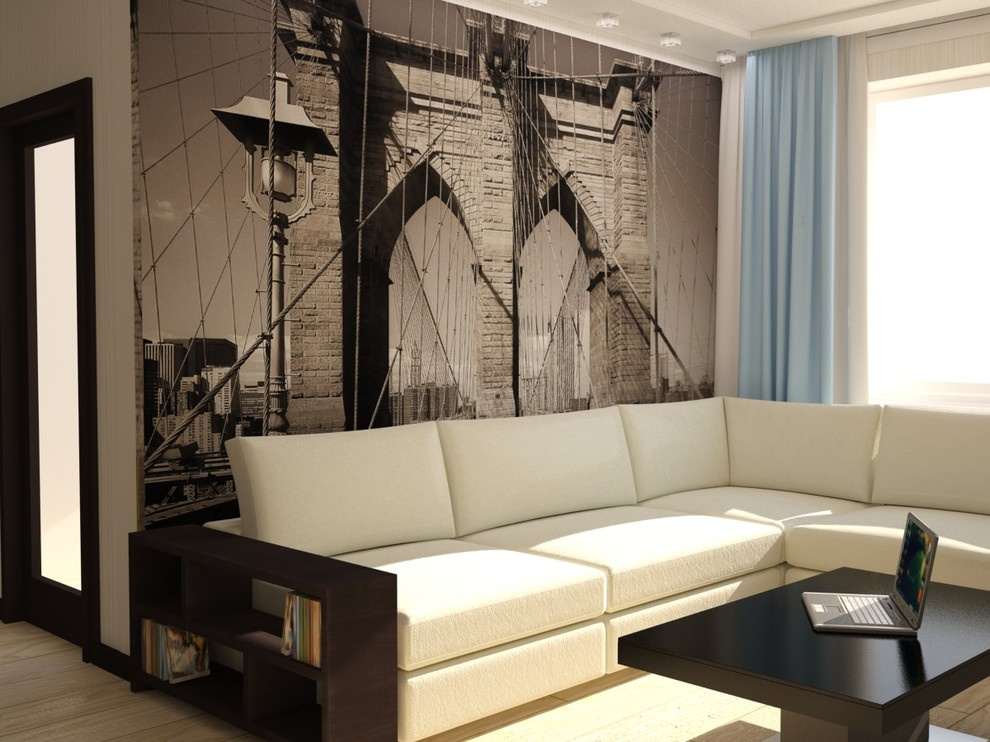 Дизайн-проект двухкомнатной квартиры в новостройке