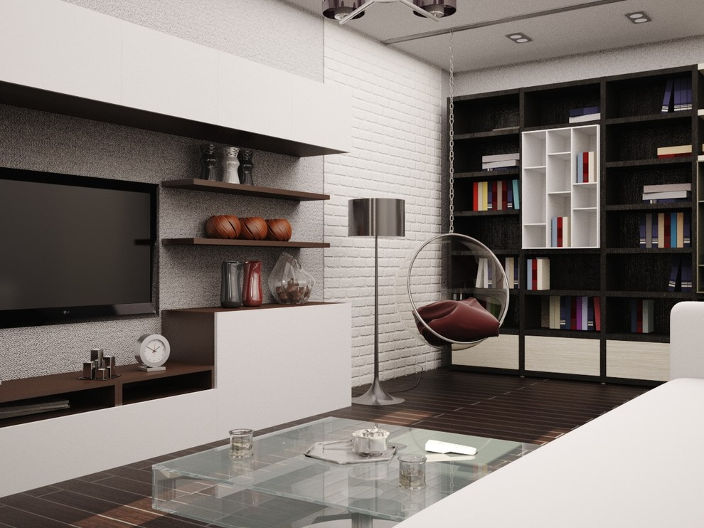 Обложка проекта: Дизайн-проект квартиры в стиле лофт.