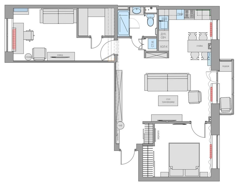 Уютный лофт