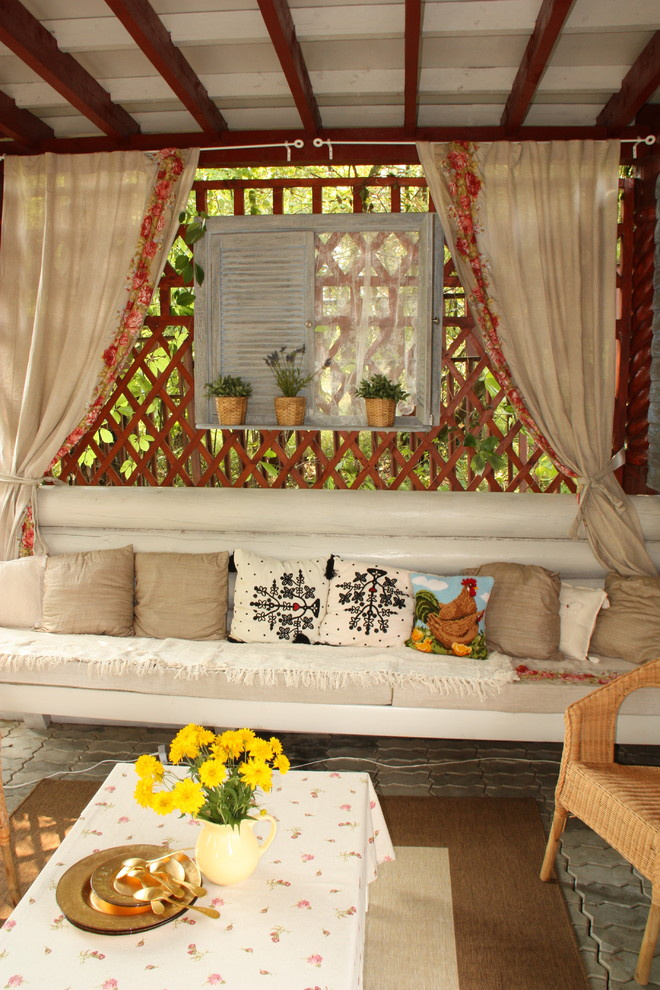 Беседка с мангалом