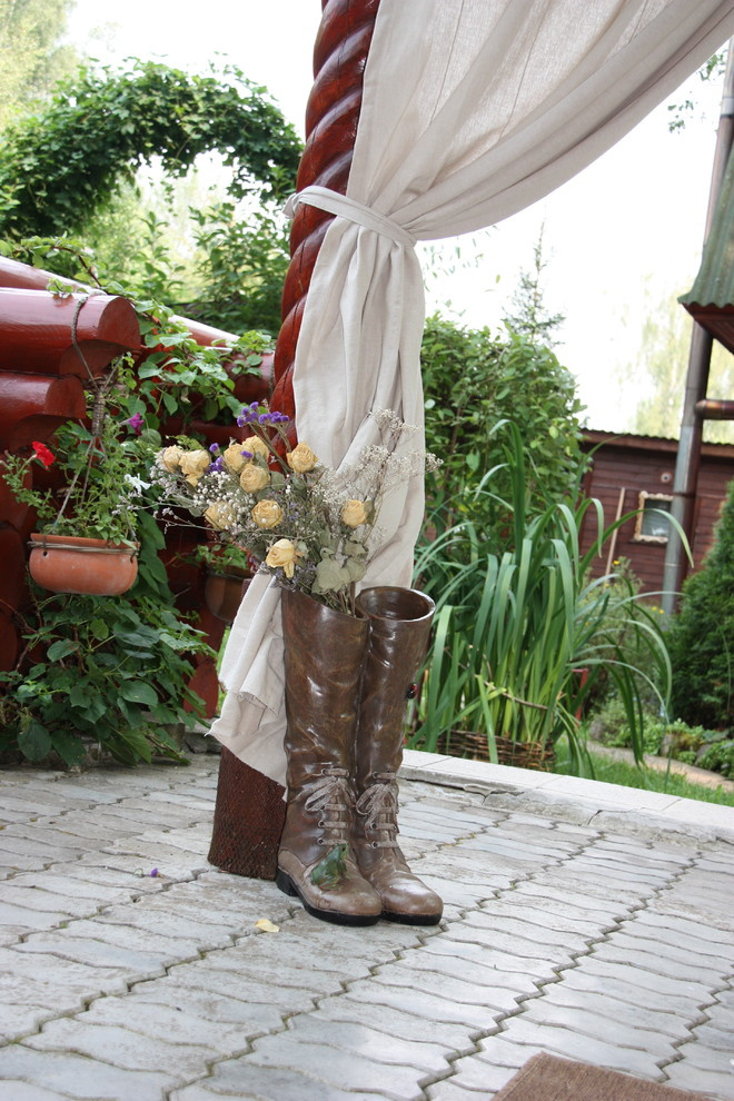 Беседка с мангалом