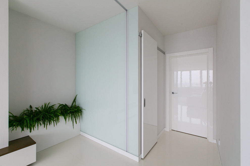 Белый интерьер