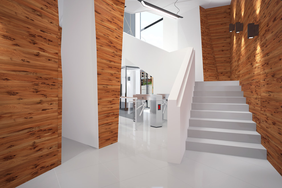 3d визуализация интерьера учебного центра Estimatica