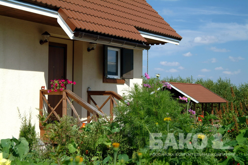 Дом "Бавария S", гараж, беседка.