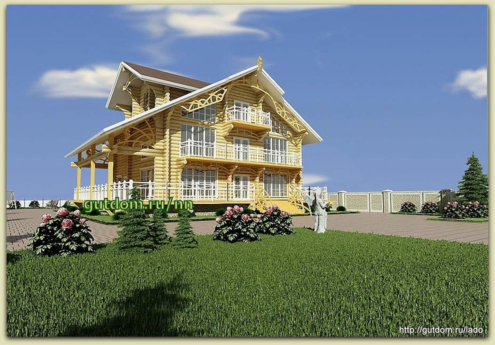Проекты коттеджей