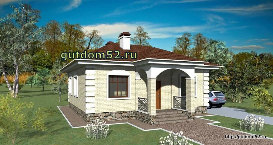 Проекты коттеджей