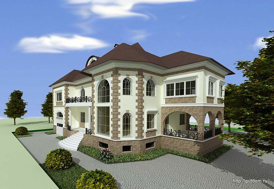 Проекты коттеджей